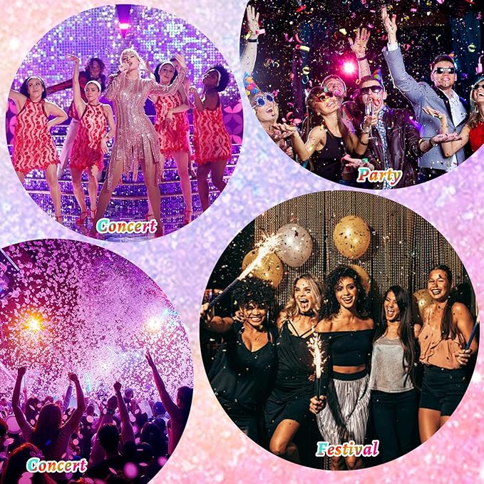 Gold Face and Body Glitter Stick for Sparkling Makeup, Hair Glitter Accessories for Women, Highlighting Stick for Fairy Dust Makeup, Cheerful Face Glitter for Festive Parties and Carnivals