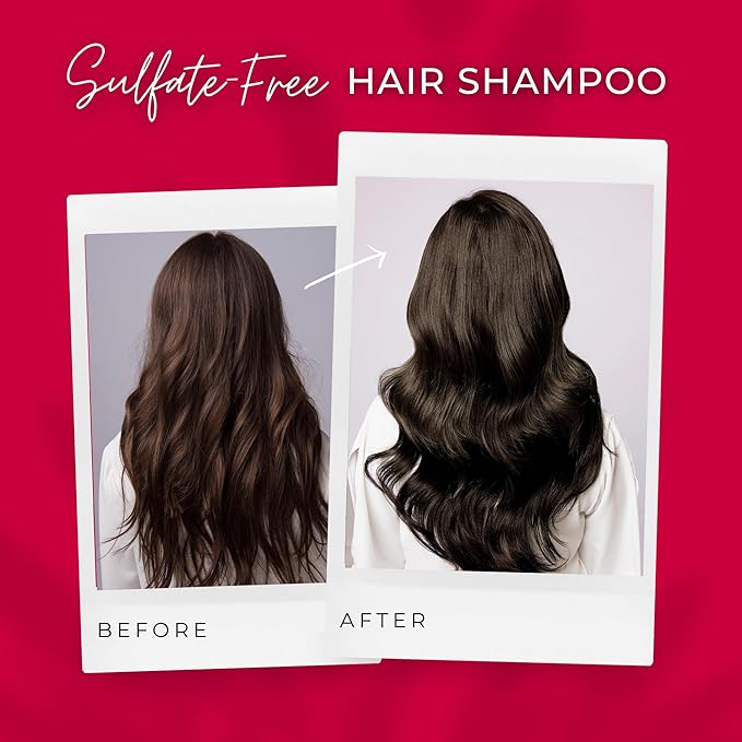 DANI Naturals Shampoo - Citrus Rose Scent is a sulfate-free, vegan, and organic shampoo that deeply moisturizes and nourishes all hair types, including color-treated hair