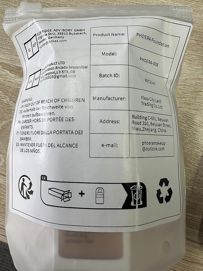 PHOERA Foundation, PHOERA Matte Liquid Foundation,PHOERA Makeup for Women, PHOERA Foundation Full Coverage Concealer, 30ml 24HR Matte Oil Control Concealer (102- Nude*2)