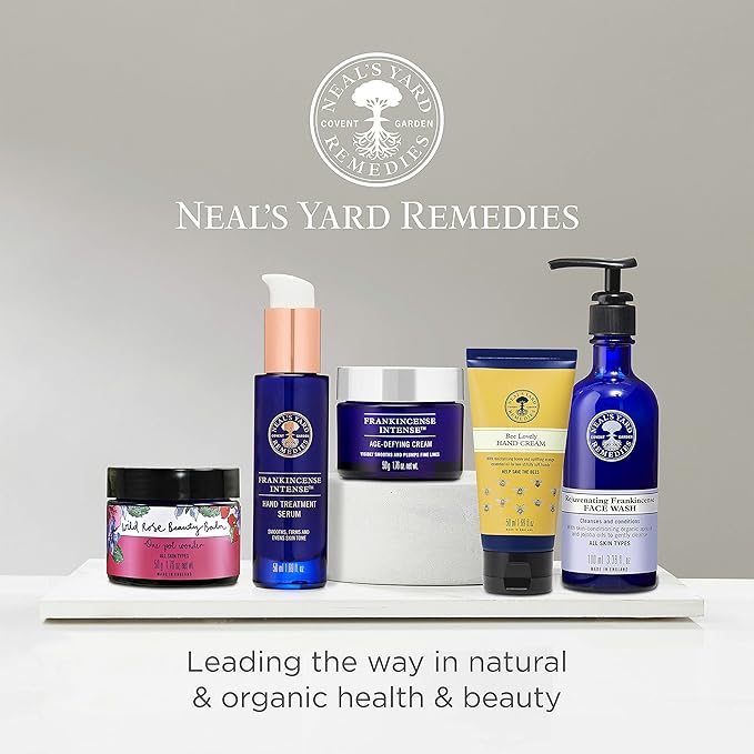 Neal's Yard Frankincense Eye & Lip Serum with Hyaluronic Acid, Aloe Vera & Rosehip Oil, Light & Easily Absorbed, Vegan Approved, Cruelty-Free,10mL