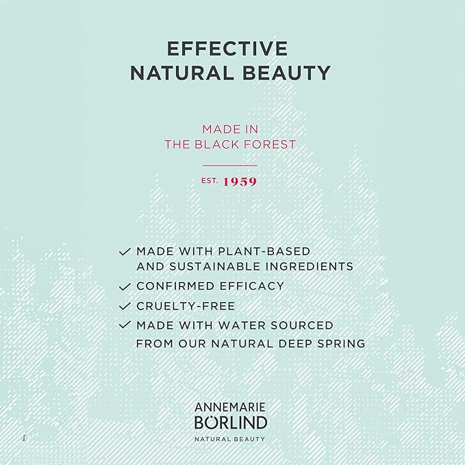 ANNEMARIE BÖRLIND – Rose Blossom Revitalizing Care – Sustainably Sourced Anti-Aging Face Serum With Valuable Plant Oils for a Vitalized and Smooth Skin – 1.69 Oz