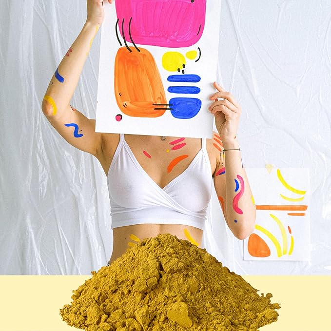 T-Miles Cosmetics Iron Oxide Yellow Pigment(20g) for DIY Eye Shadow Brow Powder Pressed Powder