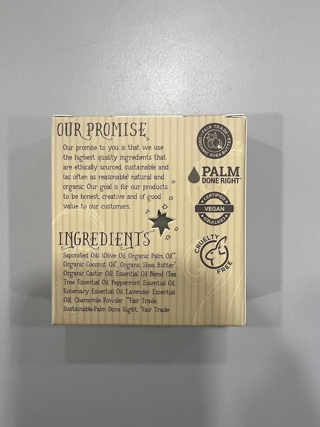 Organic Lavender Variety Bar Soap - Gentle Cleansing for Sensitive Skin, Herbal and Mint - 10 Pack