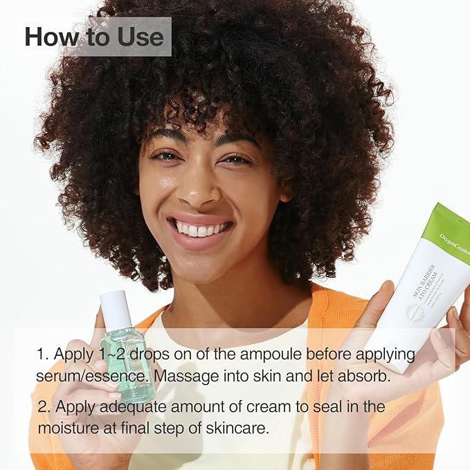 OxygenCeuticals Skin Barrier Kit – Skin Barrier Fluid 30ml & Ato Cream 20ml for Deep Hydration, Protection, & Barrier Strengthening