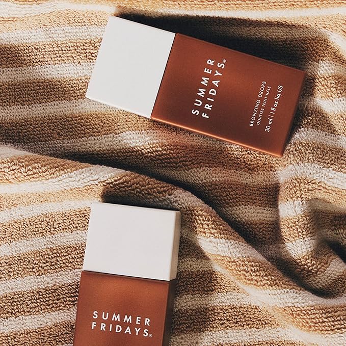 Summer Fridays Bronzing Drops - Hydrating Serum-Like Formula with Hyaluronic Acid - Hybrid-Makeup with Skincare Benefits - Help Support a Healthy Skin Barrier - Soft, Dewy Finish (1 Fl Oz)