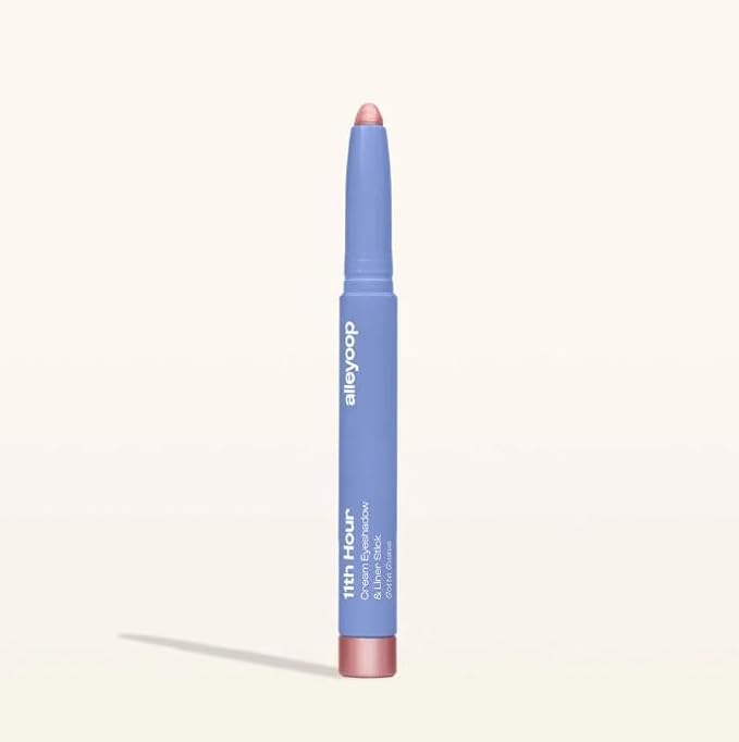ALLEYOOP 11th Hour Cream Eye Shadow Sticks - Gotta Guava (Shimmer) - Award-winning Eyeshadow Stick - Smudge-Proof and Crease Proof for Over 11 Hours - Easy-To-Apply and Compact for Travel, 0.05 Oz