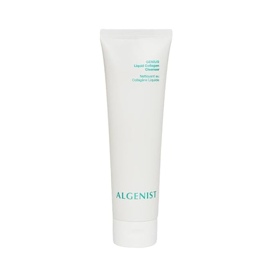 Algenist GENIUS Liquid Collagen Foaming Facial Cleanser - Hydrating Face Wash & Makeup Remover with Alguronic Acid and Microalgae Oil to Nourish & Restore Skin's Radiance (5 oz)