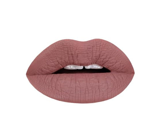 Aromi Matte Liquid Lipstick | Grey Brown Lip Color, Greige, Vegan, Cruelty-free, Waterproof, Long-Lasting, Dye and Lead-Free Lipstick (Sepia Brown)