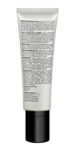 ACTIVZ Emora Revitalizing Cream - Hydrates, Firms, and Soothes Skin with Starfish Coelomic Fluid, Niacinamide, and Pure Ingredients - Face Cream