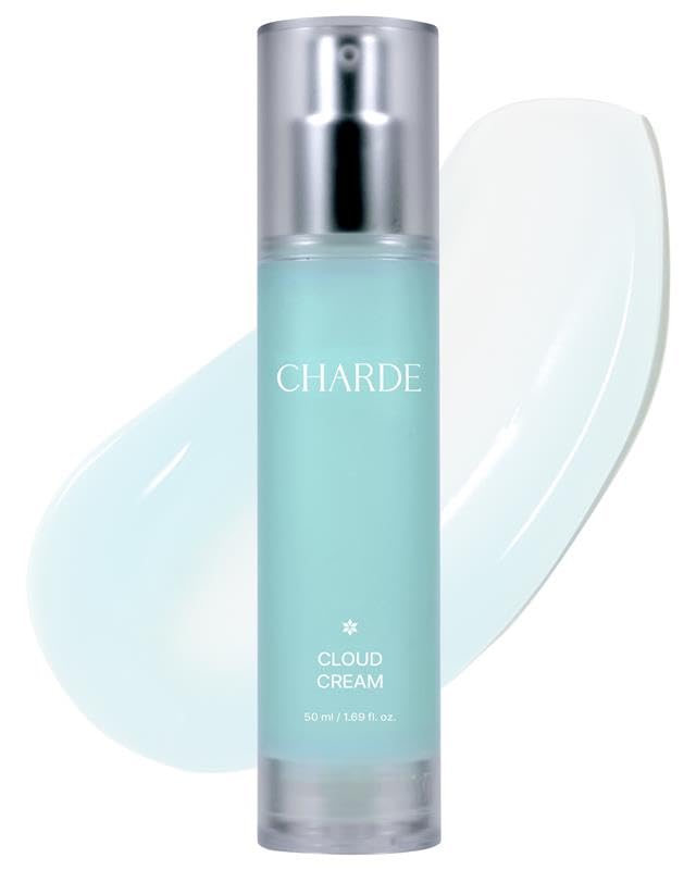 CHARDE Cloud Cream, Advanced Firming Cream for Face and Neck | Anti-Aging Moisturizer with Human Stem Cell, Peptides & Collagen for Deep Wrinkles, Fine Lines & Sagging Skin | Korean Skin Care