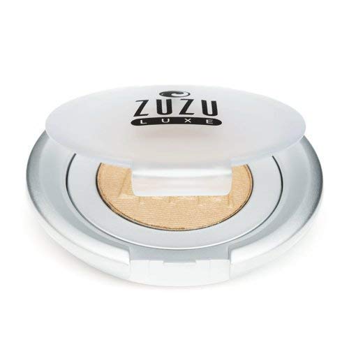 Zuzu Luxe Mineral Eyeshadow (Egyptian Gold - Gold/Warm Shimmer), Richly pigmented, velvety smooth formula. Natural, Paraben Free, Vegan, Gluten-free, Cruelty-free, Non GMO, 0.07 oz