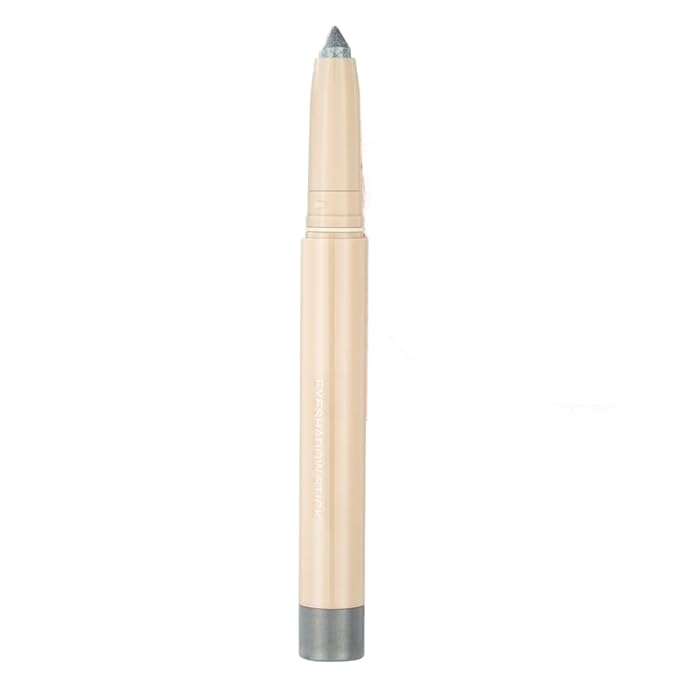Waterproof Creamy Eyeshadow Stick Eyeliner Eye Shadow Applicator Stick Shimmer & Matte Finish Silver
