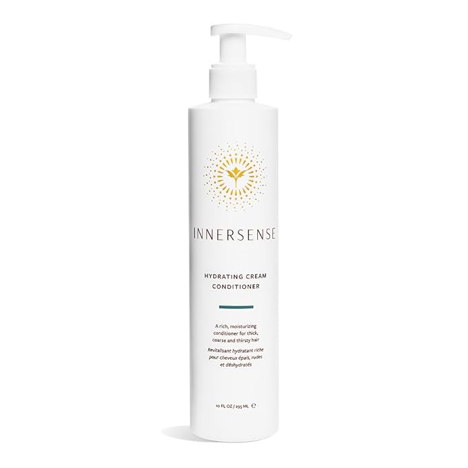 INNERSENSE Organic Beauty - Natural Hydrating Cream Conditioner | Non-Toxic, Cruelty-Free, Clean Haircare (10oz)