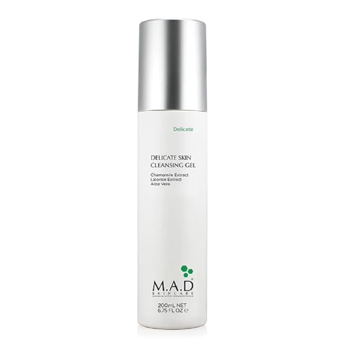 M.A.D Skincare Delicate Skin Cleansing Gel - Extra Gentle 6.75 oz.