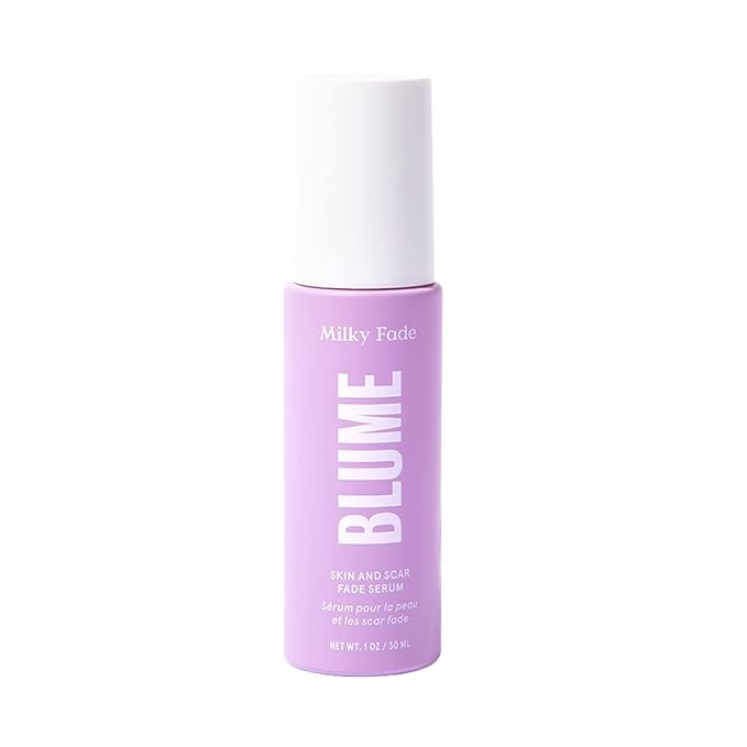 Blume Milky Fade Spot & Scar Fade Serum – Dark Spot Serum – Vegan & Cruelty-Free – Improve Skin Texture, Discoloration and Brightness – Dermatologist-Tested Niacinamide Serum with Hyaluronic Acid