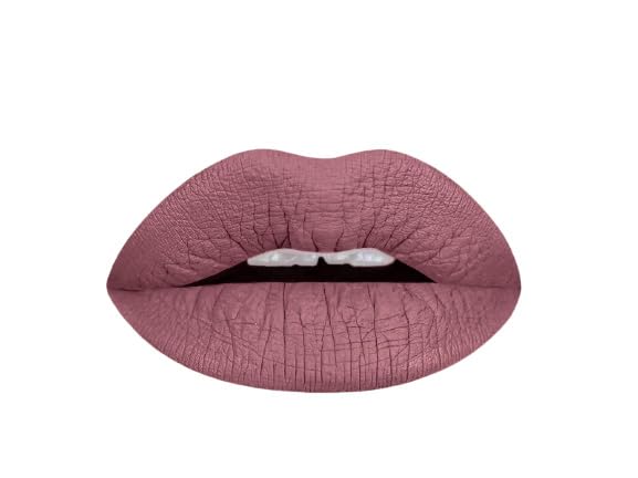 Aromi Dusty Burgundy Matte Liquid Lipstick | Sepia Rose Lip Color, Vegan + Cruelty-free Beauty, Smudge Proof and Long Lasting Makeup (Dusty Burgundy)