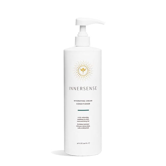 INNERSENSE Organic Beauty - Natural Hydrating Cream Conditioner | Non-Toxic, Cruelty-Free, Clean Haircare (32oz)