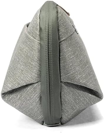 Peak Design Small Wash Pouch, Sage, Weatherproof Travel Toiletry Bag, Upright or Hanging Toiletries Kit with Pockets, Magnetic Toothbrush Pocket, Wide UltraZip Opening, Toiletry Bag for Men and Women