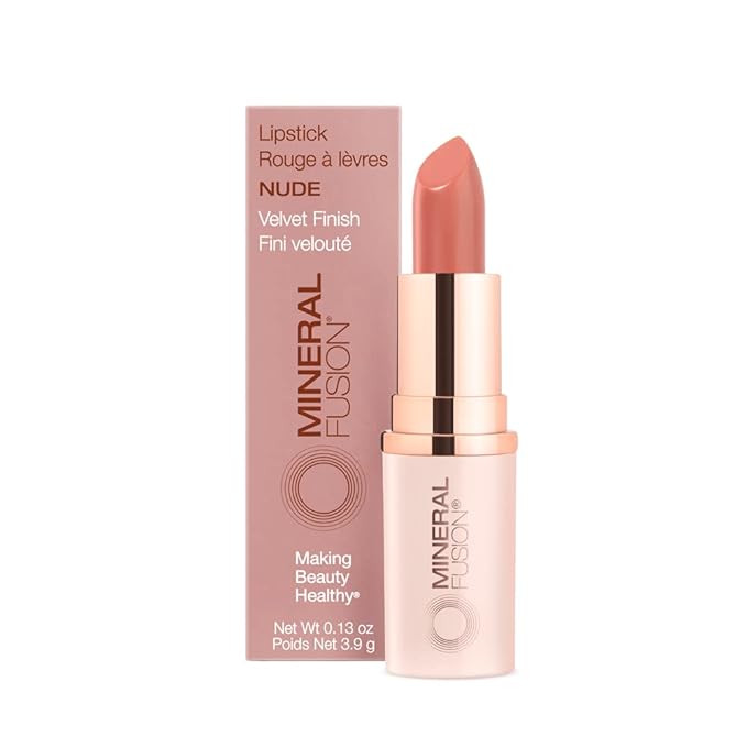Mineral Fusion Lipstick, Nude, 0.13 Ounce