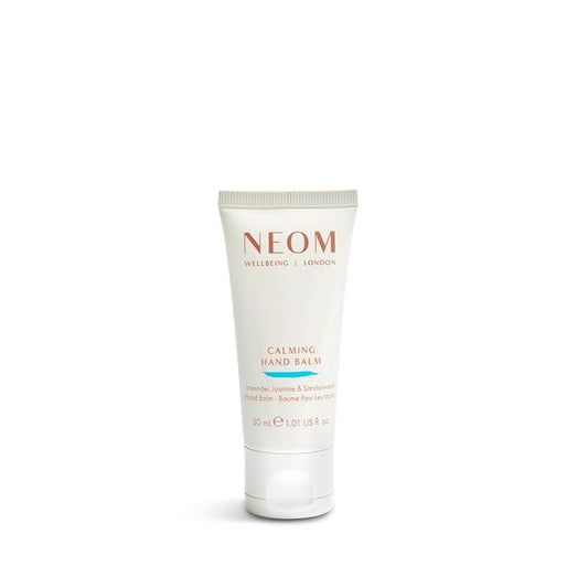 NEOM – Calming Hand Balm,30ml | Lavender, Jasmine & Rosewood | Moisturising & Nourishing | Shea Butter |100% Natural Fragrance