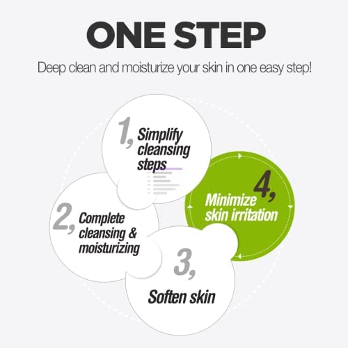 Epielle Makeup Remover Wipes, Remove Dirt, Oil, Waterproof Mascara, Gentle Daily Facial Cleanser Towelettes with Witch Hazel, Cica & Green Tea, Hypoallergenic & Alcohol-Free, 30 Count (Pack of 6)