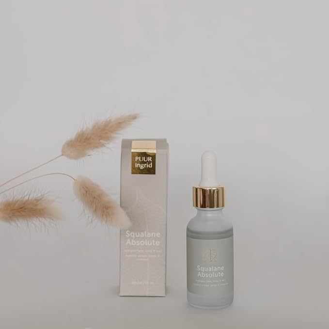 Squalane Absolute - EWG VERIFIED, for Skin Texture, Tone, and Youthful Radiance, 30ml/1oz