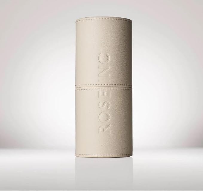 MAKEUP BRUSH SET RoseInc #3 Foundation Brush Angled Kabuki foundation brush for liquid makeup| Seamless Blending & Control (Complexion Brush Set)