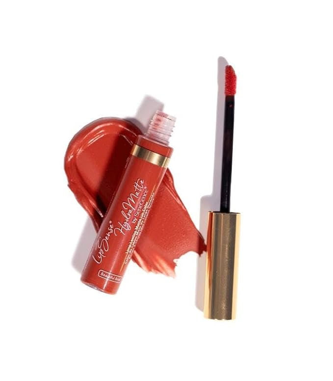 SeneGence LipSense HydraMatte Long-Lasting Liquid Lipstick – Up to 6-Hour Wear. Waterproof. Transfer-Proof Cream-to-Matte. Hydrating. Vegan. Alcohol-Free.