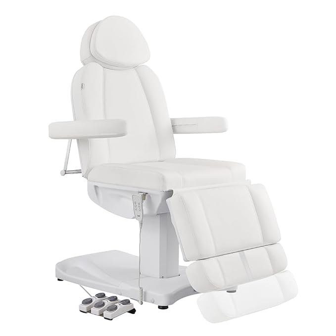 Dir Full Electrical Medical Aesthetic Chair Facial Beauty Bed Podiatry Doctors Office Chair with 3 Motors Ink
