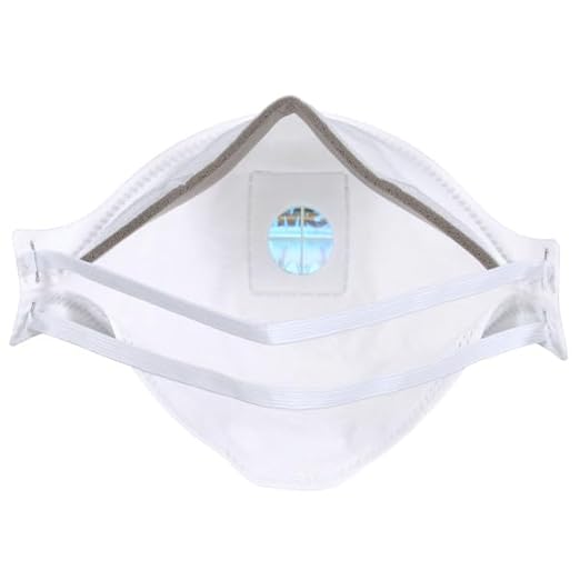3M Aura Particulate Respirator 9211+, N95, Pack of 10 Disposable Respirators, Individually Wrapped, Cool Flow Valve, Flat Fold Design Allows for Facial Movement, NIOSH Approved, Comfort Plus, Dust
