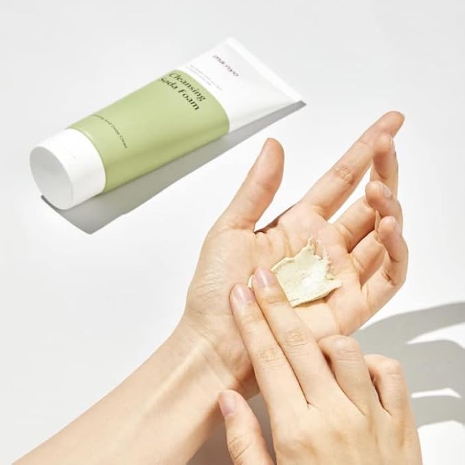 ma:nyo Deep Pore Cleansing Soda Foam, Pore Cleaner, Facial Cleanser with Green Tea, Exfoliating Papaya Enzymes, Korean Skin Care, 5.0 fl oz (150ml)