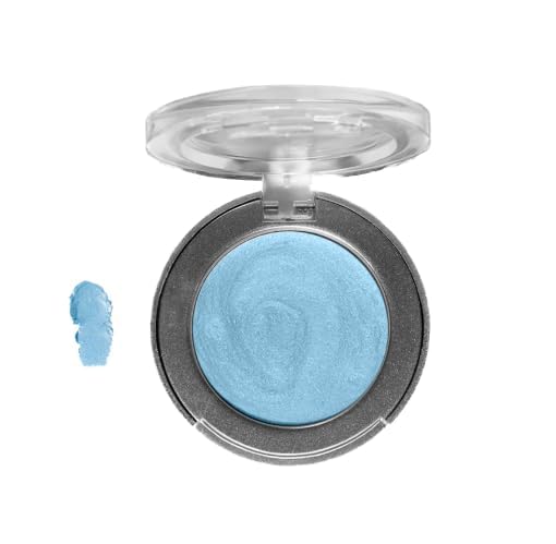 Lauren Brooke Cosmetiques Cream Eyeshadow | Natural Eye Makeup, Smooth & Blendable Creme Eyeshadow for Women (Sky Shimmer)