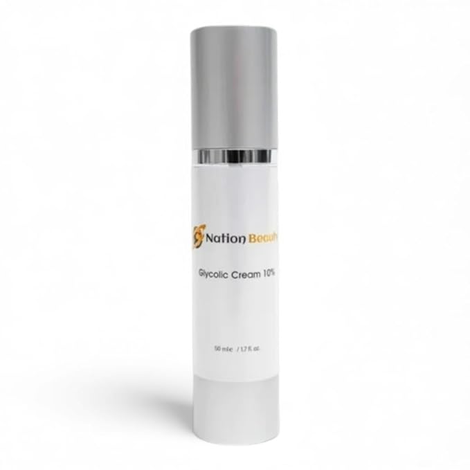 Glycolic Cream 10% Cellular Renewal, Improves Wrinkles, Anti-Aging, Hydrate, Unclogged Pores