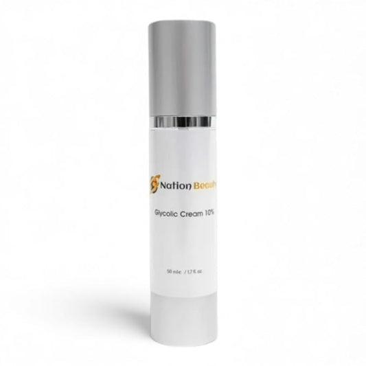 Glycolic Cream 10% Cellular Renewal, Improves Wrinkles, Anti-Aging, Hydrate, Unclogged Pores