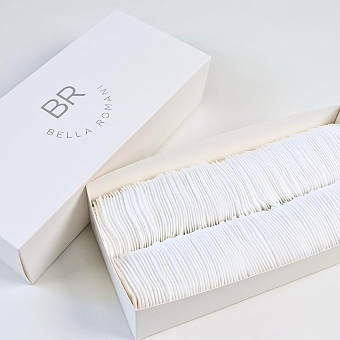 Cotton Rounds Makeup Remover Pads - Pack of 200 - Organic Pads, Lint Free, Eco-Friendly, Compostable, Unique Triple Layers & Ultra Soft - Nail Polish Remover (White, 200)