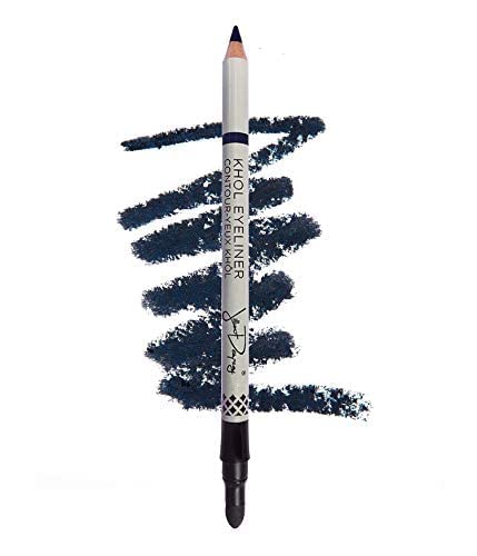Jillian Dempsey Khol Eyeliner: Clean, Waterproof Eyeliner Pencil with Built-In Smudger for Effortless Blending – Rich Pigment, Cruelty-Free, Black Sapphire