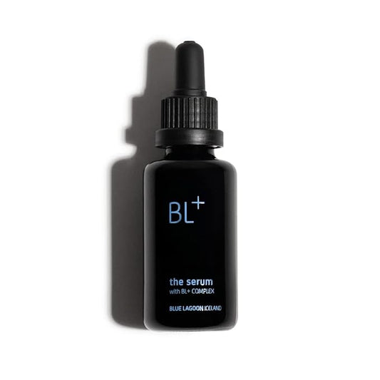 Blue Lagoon Iceland BL+ The Serum Daily Anti-Aging Facial Treatment | Sustainable, Bioactive Luxury Skincare (Full Size, 1 fl oz | 30 ml)