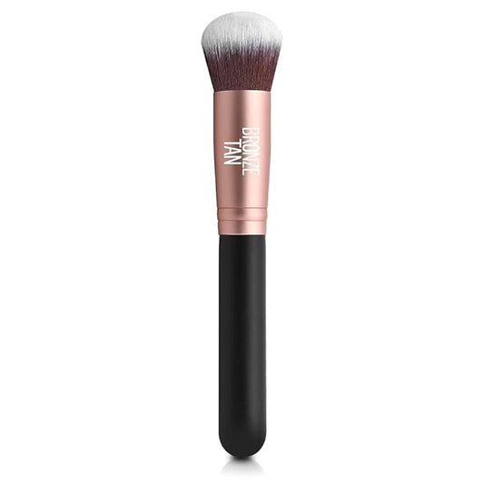Bronze Tan Self Tanning Brush for Face and Kabuki Self Tanner Brush for Sunless Tanner - Self Tan Applicator for Face - Self Tanning Face Brush - Substitute for Face Tanning Mitt