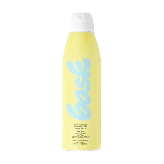Bask Suncare SPF 30 Sunscreen Spray - Non-Aerosol, Broad Spectrum UVA/UVB Protection, Dermatologist Recommended, Moisturizing, Lightweight & Fast-Absorbing, 5.5 oz
