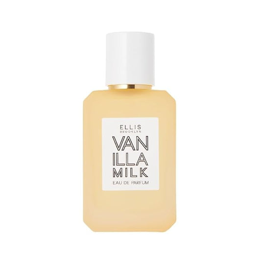 Ellis Brooklyn Vanilla Milk Eau de Parfum – Gourmand Creamy Milk, Bourbon Vanilla & Sandalwood, Perfume for Women – Vegan, Cruelty-Free Paraben-Free, Made in the USA, 50ml / 1.7oz