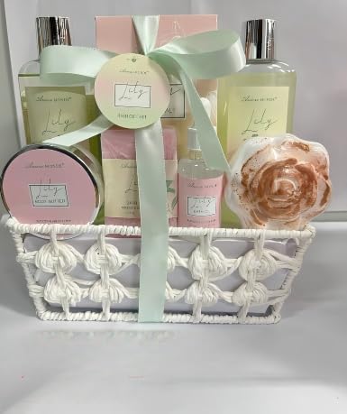 Lily Spa Gift Set for Women, Self Care Set for Women Gift