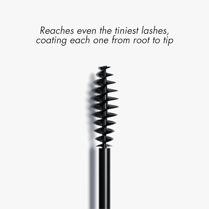 Long Lash Mascara – Smudge-Proof, Lash-Boosting Mascara with Growth Serum – Instant Length & Volume – Clean, Vegan, and Natural Ingredients – 3mL