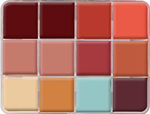 PPI Skin Illustrator On Set Complexion Makeup Palette