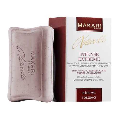 MAKARI Naturalle Intense Extreme Gift Set Rejuvenating Skin Care Products with SPF15 for Dry to Normal Complexion, 4 Piece Botanical Facial Kit for Women