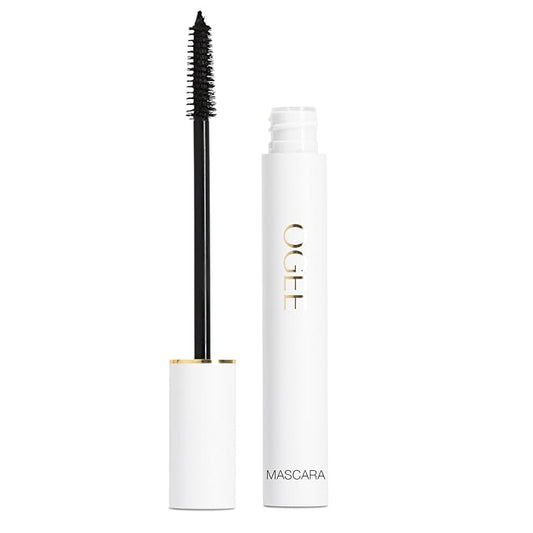 Ogee Beyond Clean Volumizing Mascara - Certified Organic Black Mascara for Volume and Length - Lengthening Lashes for Sensitive Eyes