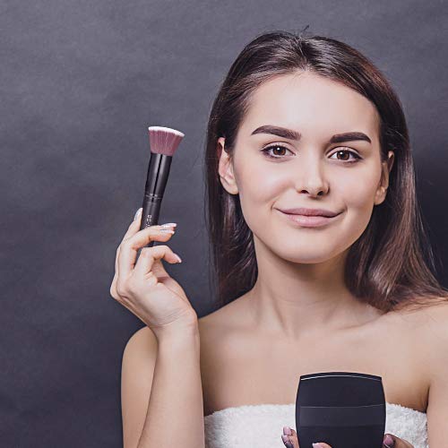 Makeup Brushes BS-MALL Premium Synthetic Foundation Powder Concealers Eye Shadows Makeup 14 Pcs Brush Set, Rose Golden, with Case (Black)