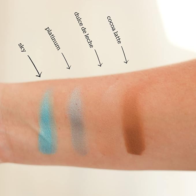 Lauren Brooke Cosmetiques Cream Eyeshadow | Natural Organic Eye Makeup, Richly Pigmented Creme Eyeshadow For Women (Cocoa Latte (Matte))