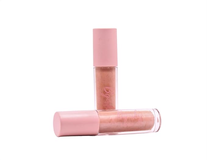 | Handmade, Vegan, Moisturizing Lip Gloss, Non-Sticky Lip Gloss (Latte)