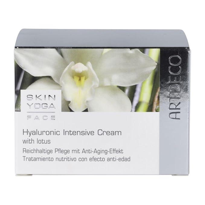 ARTDECO Hyaluronic Intensive Cream - Moisturizing Cream with Anti-Aging Effect - Reduces Tightness - Ideal for Dry, Mature & Even Sensitive Skin - Facial Skin Care - Hyaluronic Acid - 1.75 Fl Oz