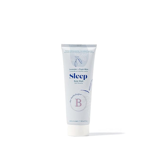 The Bathologist Sleep Creamy Body Wash, Lavender & Mint, Calming Body Cleanser for Evening Self-Care, Hydrating, Gentle Formula for All Skin Types, 7 oz